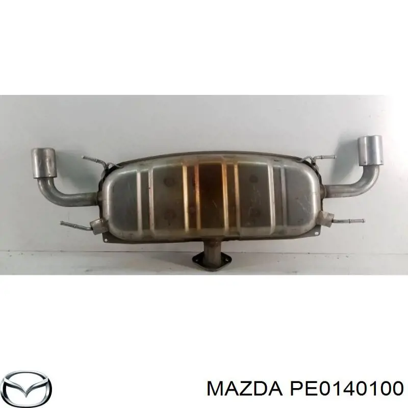 Выхлоп задний Mazda PE0140100 цена, от 212.85 USD