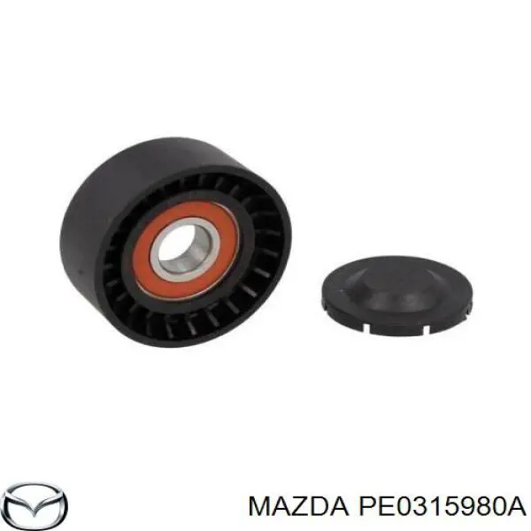 Натяжная планка поликлинового ремня Mazda PE0315980A