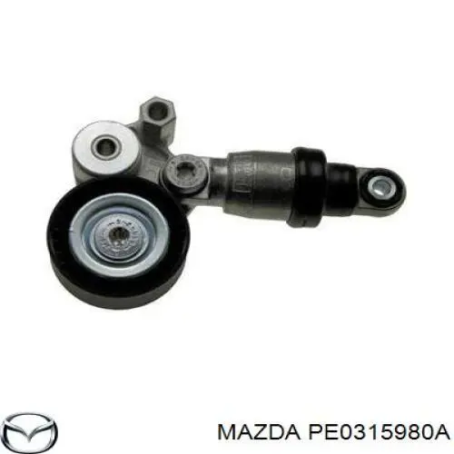 Натяжитель приводного ремня Mazda PE0315980A
