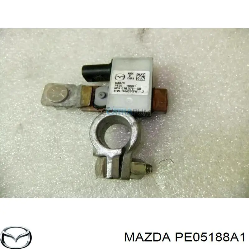 Клемма аккумулятора (АКБ) на Mazda CX-3 DK