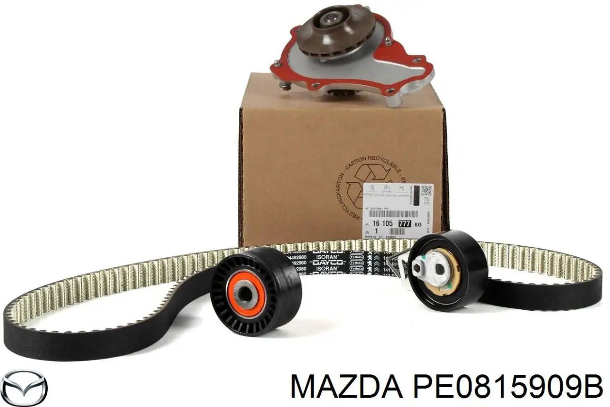 PE0815909B Mazda Поликлиновый ремень