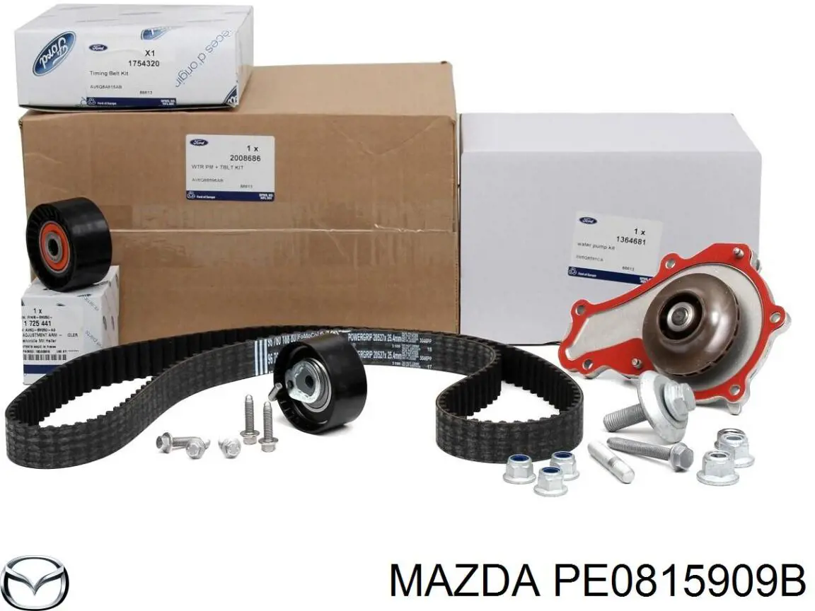 Клиновый ремень Mazda PE0815909B цена, от 9.07 USD