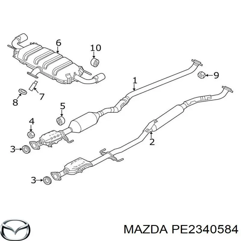 PE2340584 Mazda 