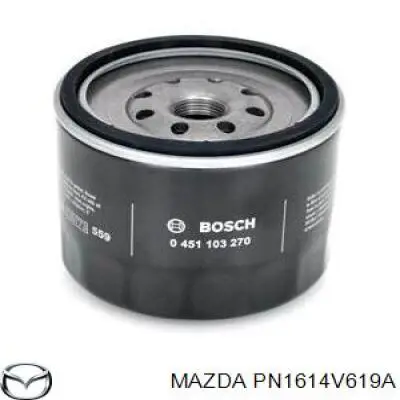 PN1614V619A Mazda масляный фильтр