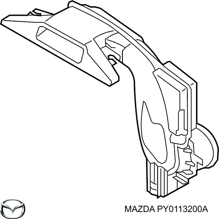 Воздухозаборник воздушного фильтра Mazda 6 седан (GJ, GL) (2012 - 2023) цена, от 36.57 USD