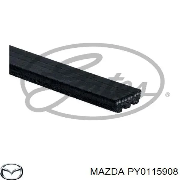 Ремень агрегатов приводной Mazda PY0115908