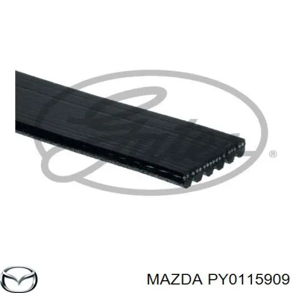 PY0115909 Mazda Поликлиновый ремень