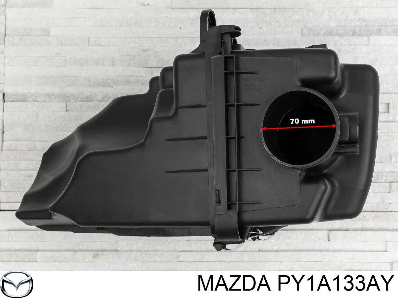 PY1A133AY Mazda Корпус воздушного фильтра, нижняя часть