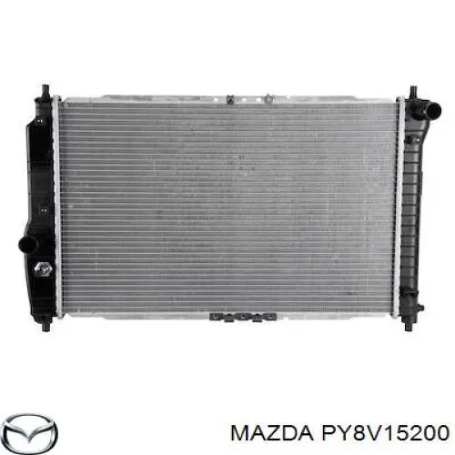 Радиатор охлаждения двигателя на Mazda CX-9 TC