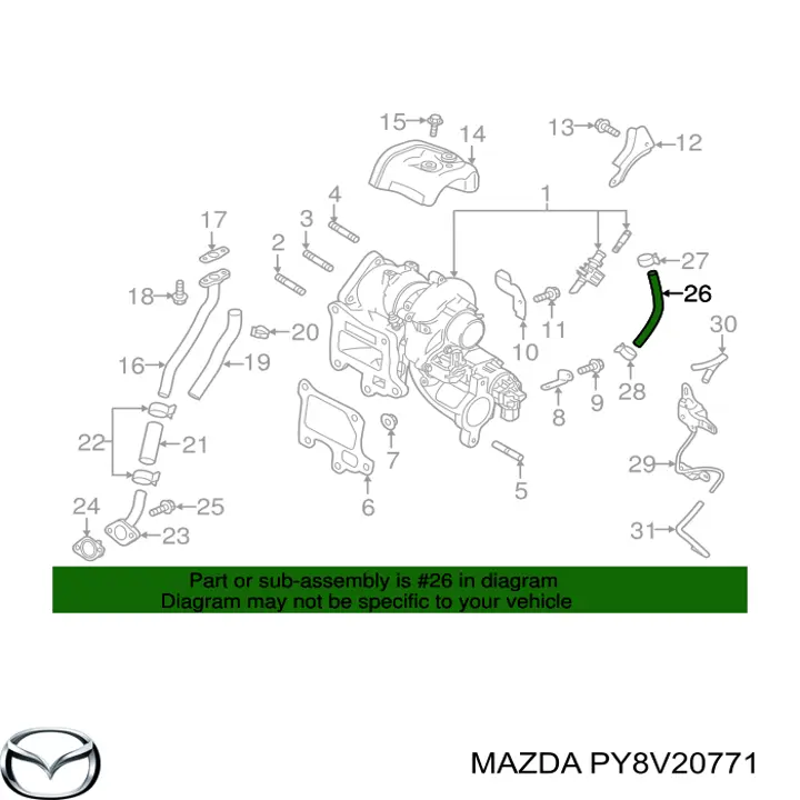 PY8V20771 Mazda 
