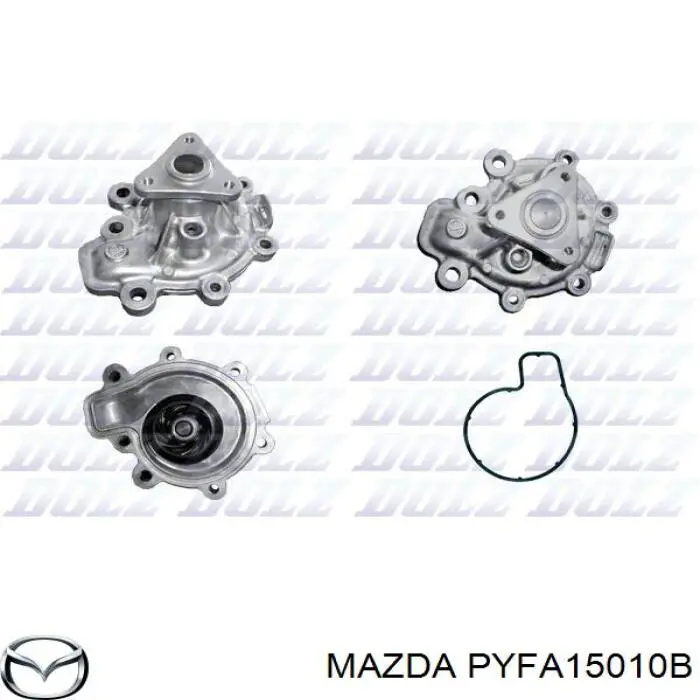 PYFA15010B Mazda bomba de água (bomba de esfriamento)