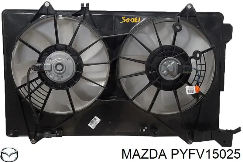 Диффузор радиатора охлаждения в сборе с мотором и крыльчаткой FPS FP44W170 цена, от 147.86 USD