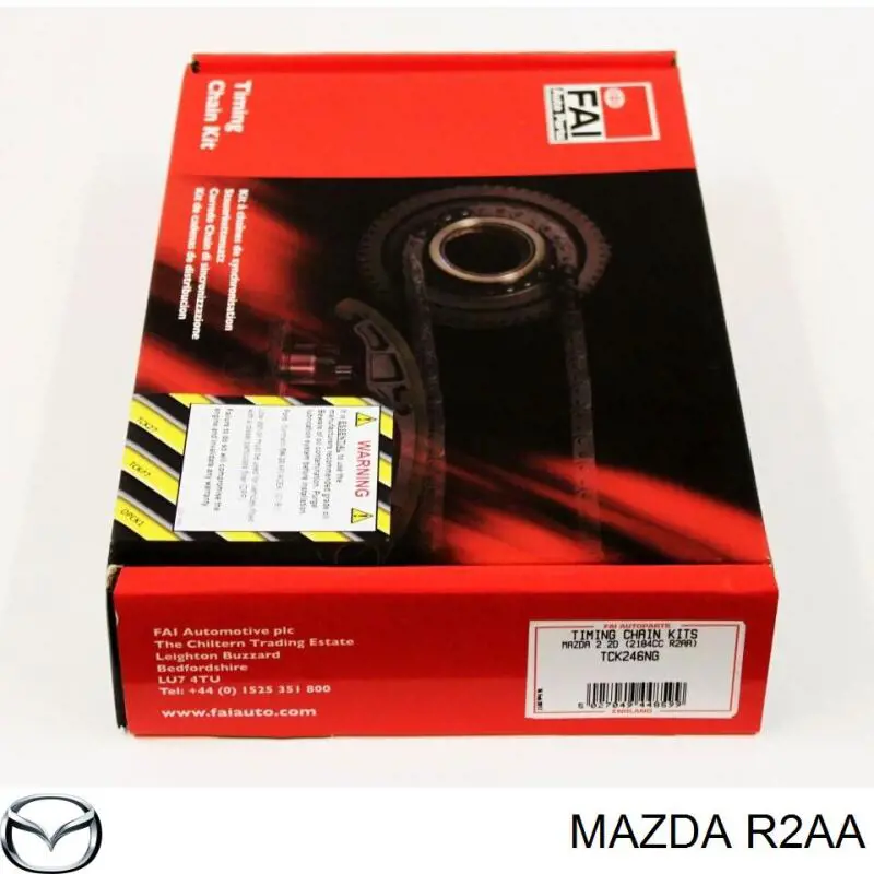 R2AA Mazda motor montado