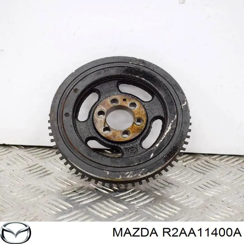 Шкив коленвала (демпфер) Mazda R2AA11400A цена, от 11.25 USD