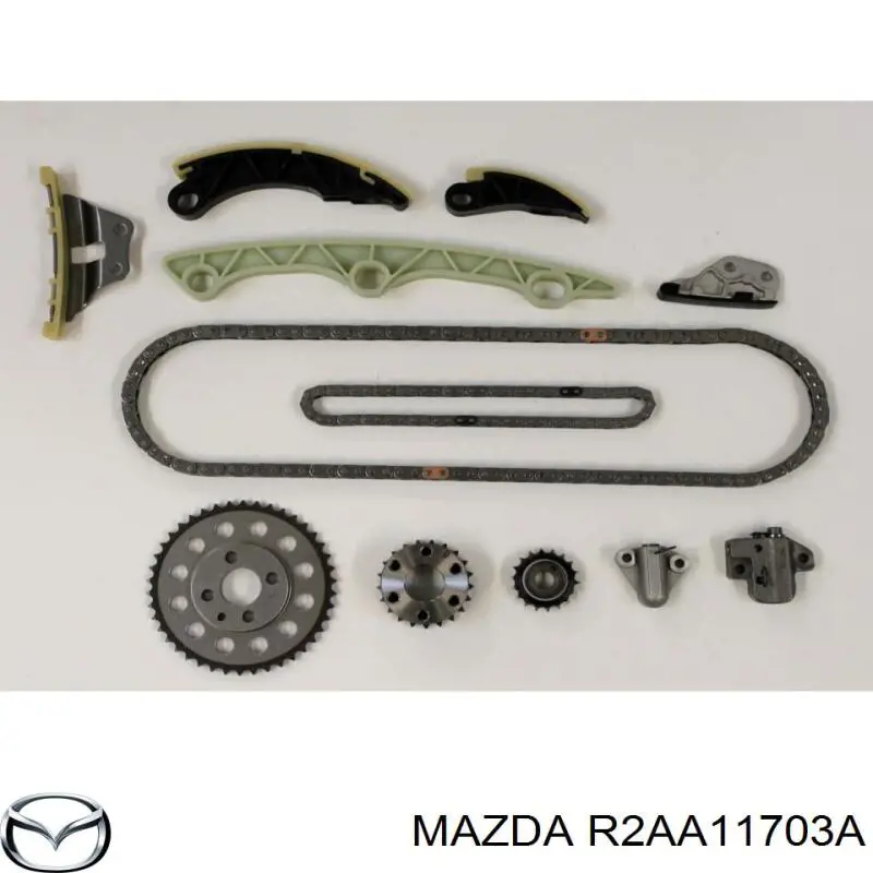 Цепь ГРМ балансировочного вала на Mazda 3 BL