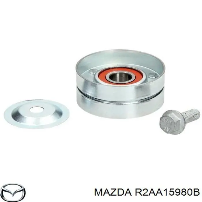 Роликовий модуль натяжителя ремня Mazda R2AA15980B цена, от 53.42 USD