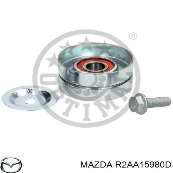 Роликовий модуль натяжителя ремня Mazda R2AA15980D цена, от 38.01 USD
