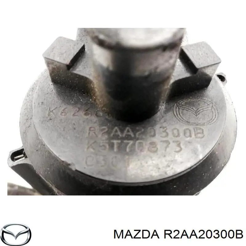 R2AA20300B Mazda válvula egr de recirculação dos gases