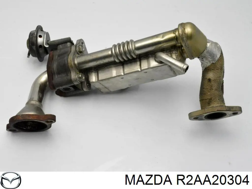 Radiador do sistema EGR de recirculação dos gases de escape para Mazda 3 (BL)