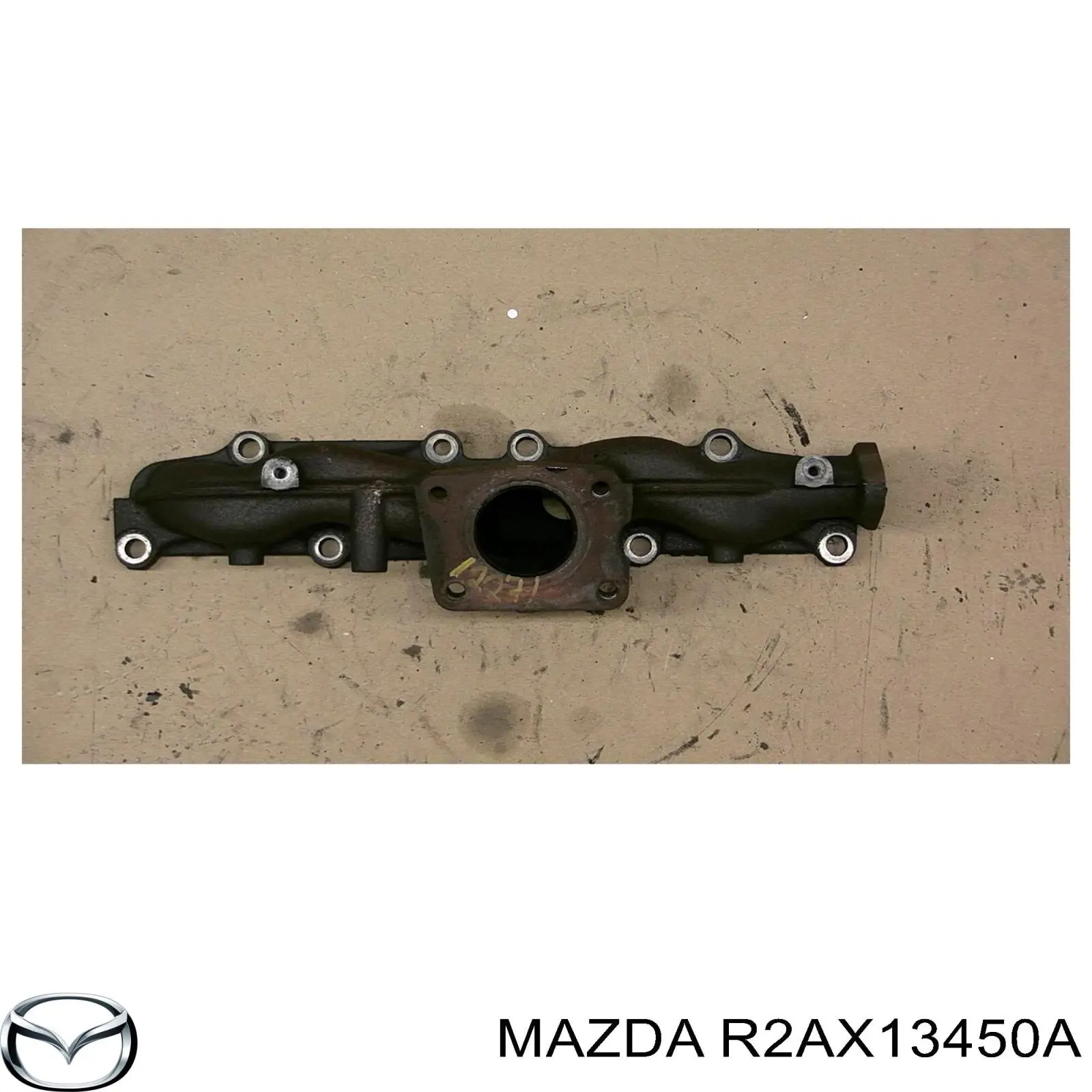 R2AX13450A Mazda Газопроводы (коллектор выпускной)