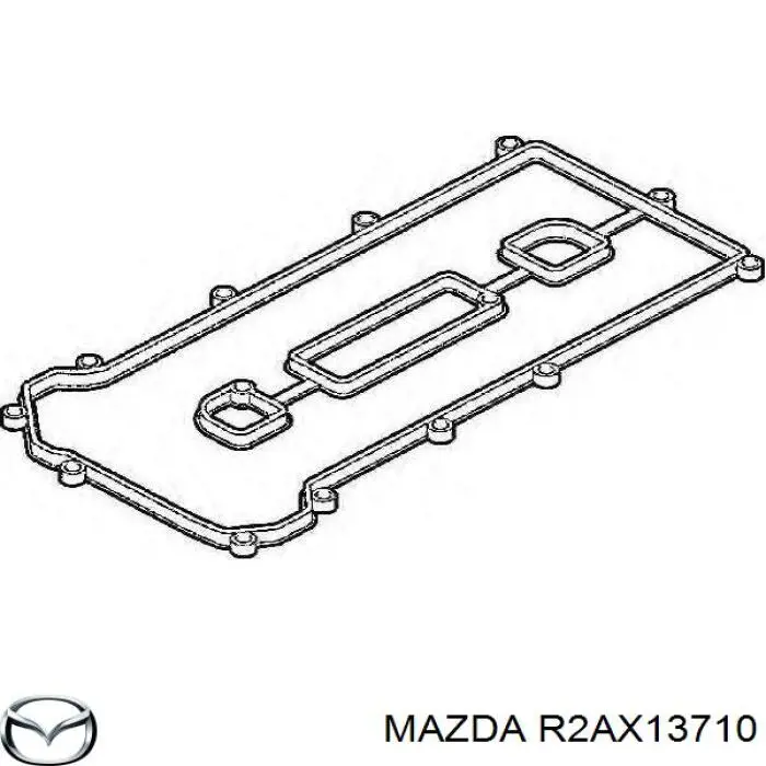 R2AX13710 Mazda прокладка турбины выхлопных газов, впуск