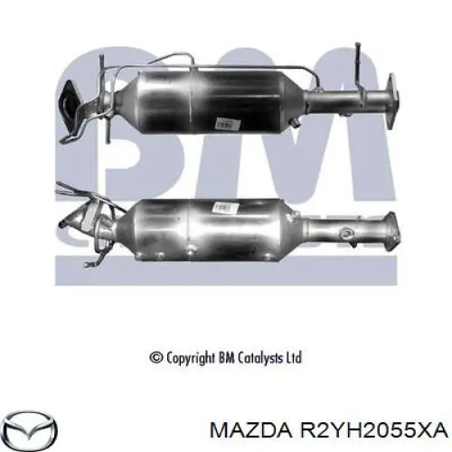 Катализатор R2YH2055XA Mazda