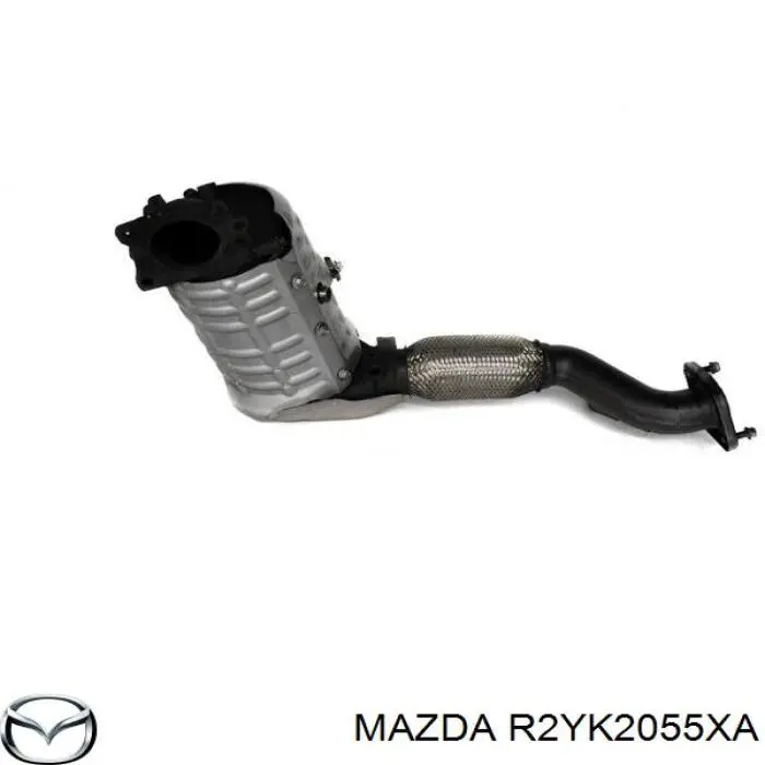 Каталитический нейтрализатор отработавших газов Mazda R2YK2055XA цена, от 380.10 USD