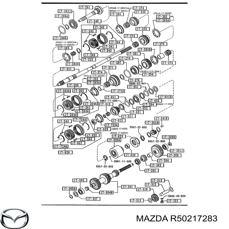 Купить R50217283 Mazda 