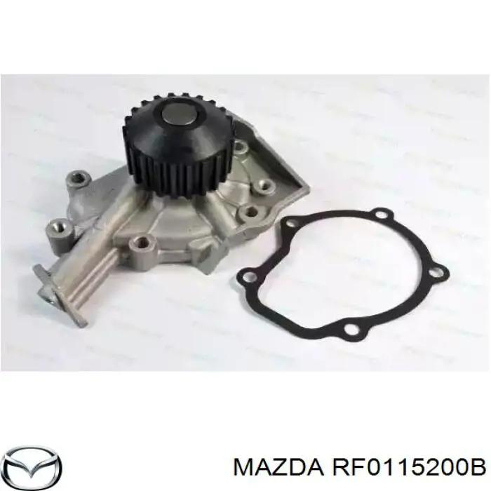 RF0115200B Mazda Радиатор основной