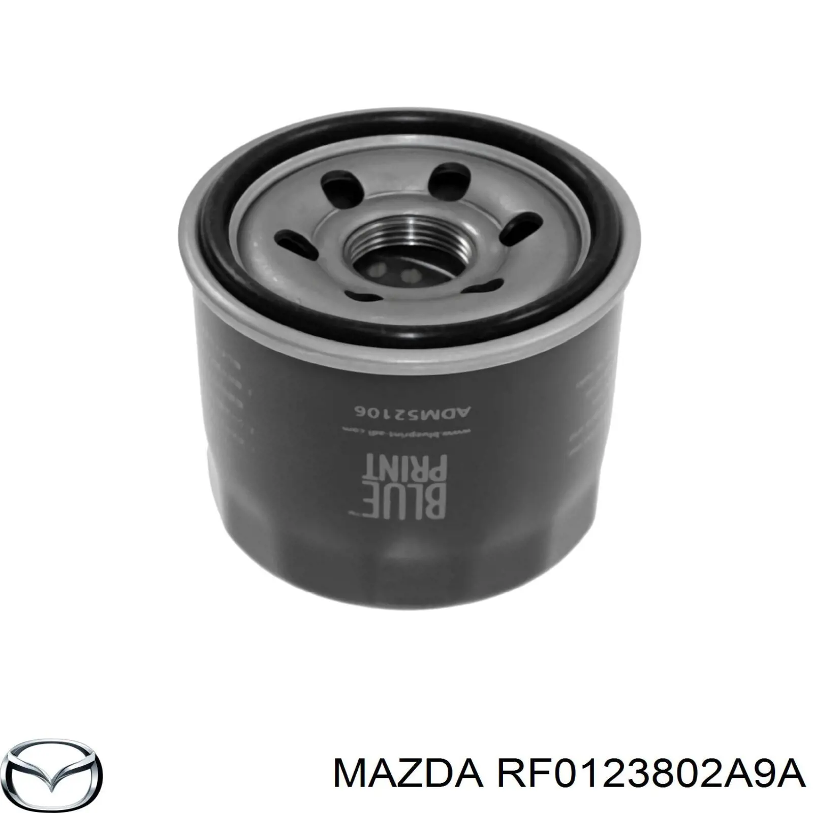 Filtro de aceite RF0123802A9A Mazda