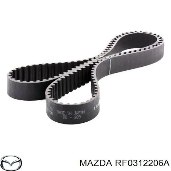 Ремень ТНВД Mazda RF0312206A цена, от 8.40 USD