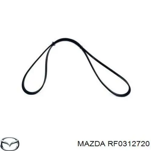 Купить RF0312720 Mazda Ролик натяжителя ремня ТНВД