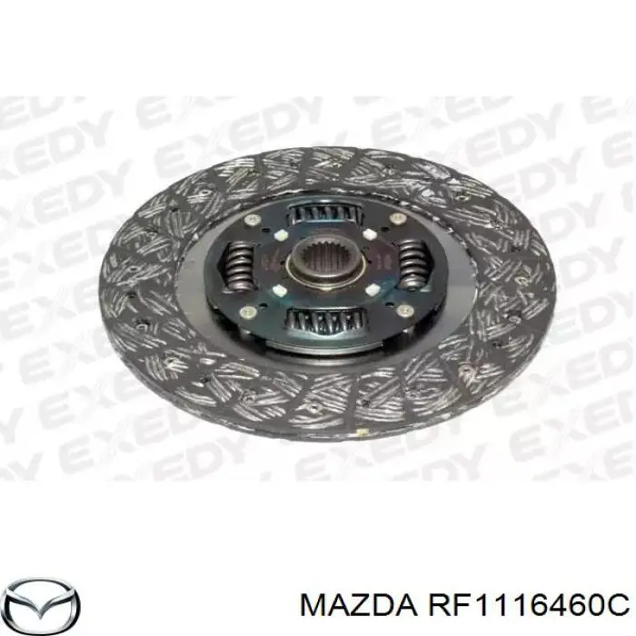 Диск сцепления RF1116460C Mazda