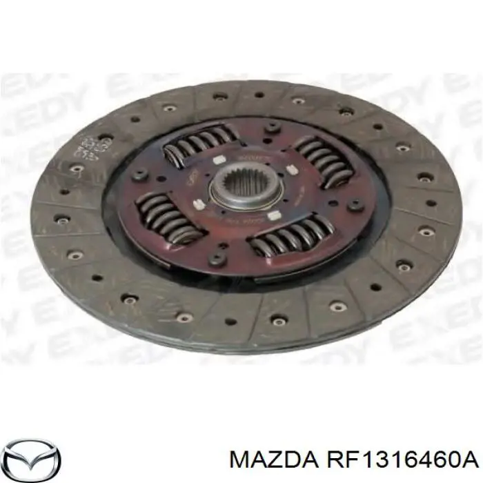 Диск сцепления Mazda RF1316460A