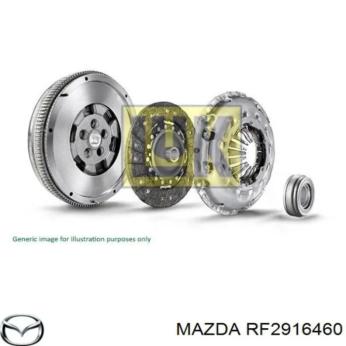 Диск сцепления Mazda RF2916460 цена, от 73.40 USD