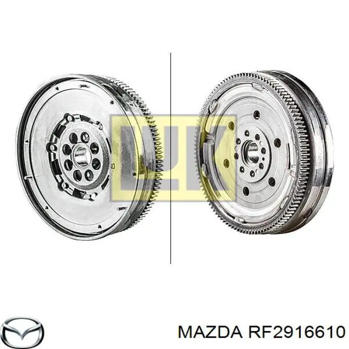 Маховик сцепления Mazda RF2916610
