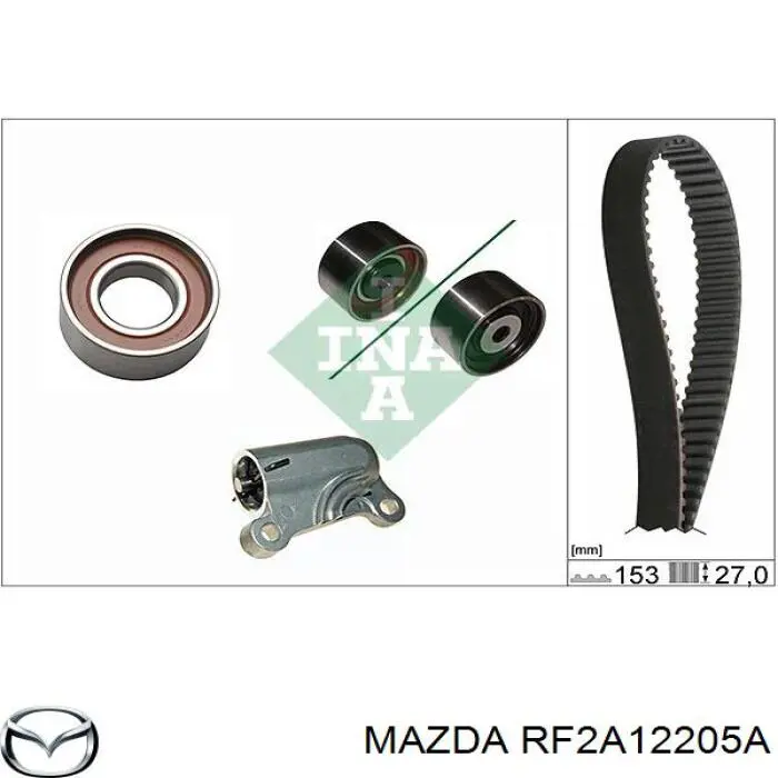 RF2A12205A Mazda Ремень двигателя