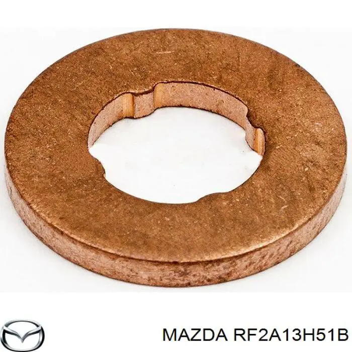 RF2A13H51B Mazda кольцо (шайба форсунки инжектора посадочное)