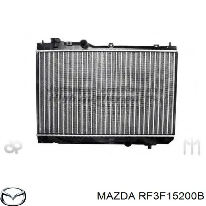 RF3F-15-200B Mazda радиатор
