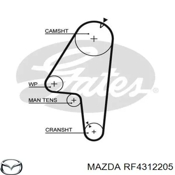 RF4312205 Mazda 