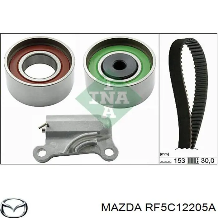 RF5C12205A Mazda ремень грм