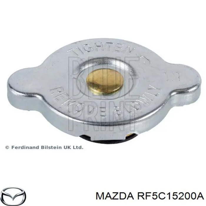 RF5C15200A Mazda радиатор