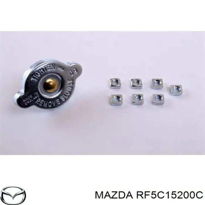 RF5C15200C Mazda радиатор