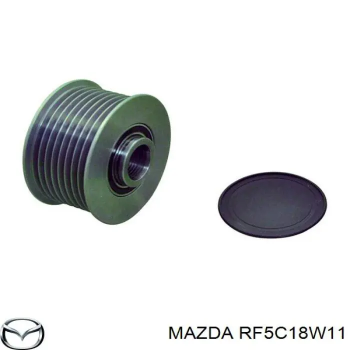 RF5C18W11 Mazda шкив генератора