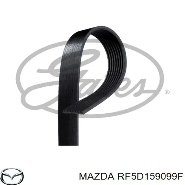 Клиновый ремень Mazda RF5D159099F цена, от 16.68 USD