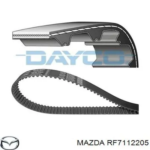 Купить RF7112205 Mazda Ремень газораспределительного механизма