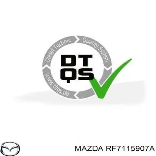 RF7115907A Mazda Поликлиновый ремень