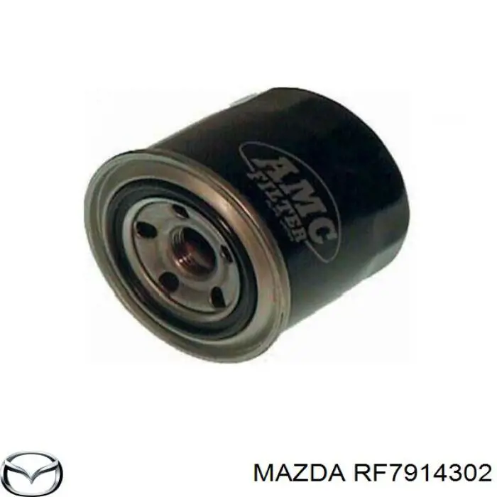 Filtro de aceite RF7914302 Mazda