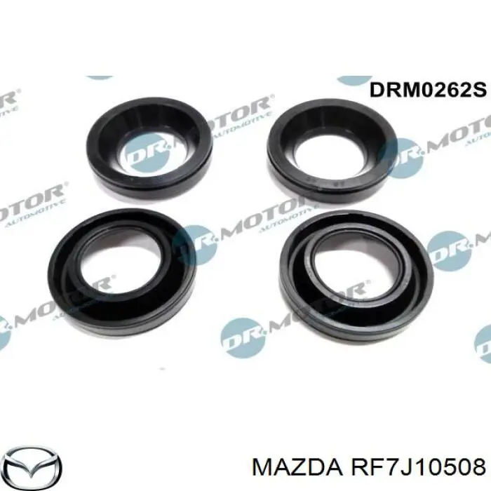 RF7J10508 Mazda прокладка клапанной крышки двигателя, кольцо