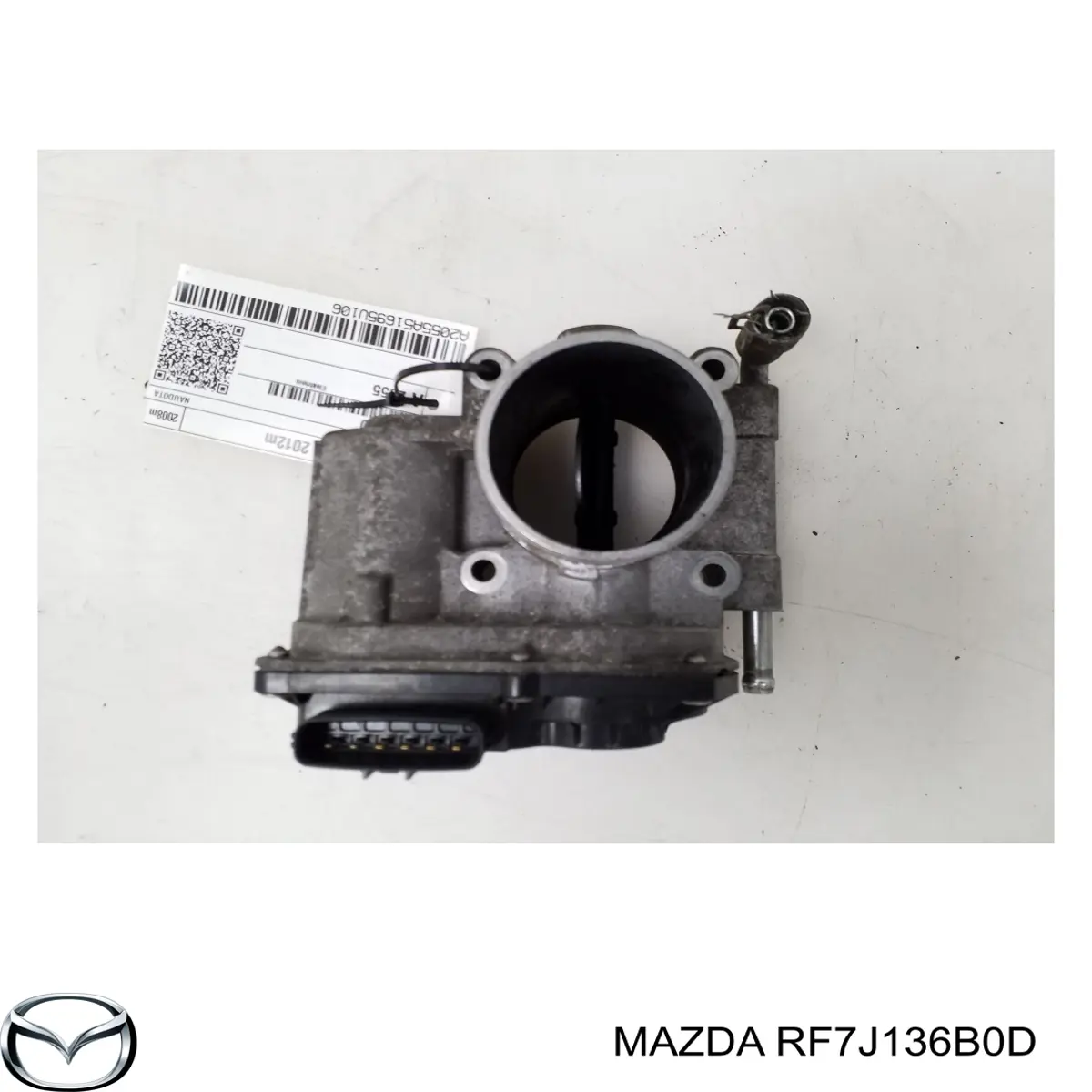 Заслонка воздушная Mazda RF7J136B0D